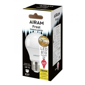 AIRAM LED-PAKKASLAMPPU 8 W E27