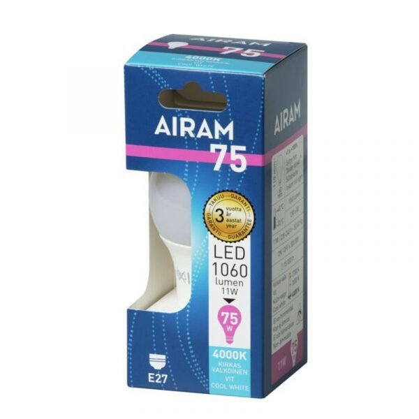 AIRAM LED-LAMPPU 11 W E27 4000 K