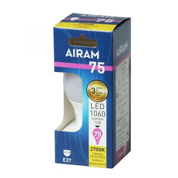 AIRAM LED-LAMPPU 12 W E27