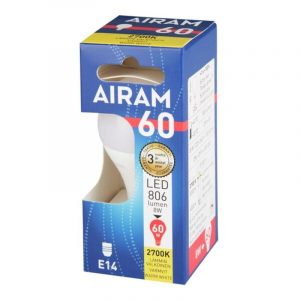AIRAM LED-LAMPPU 8 W E14