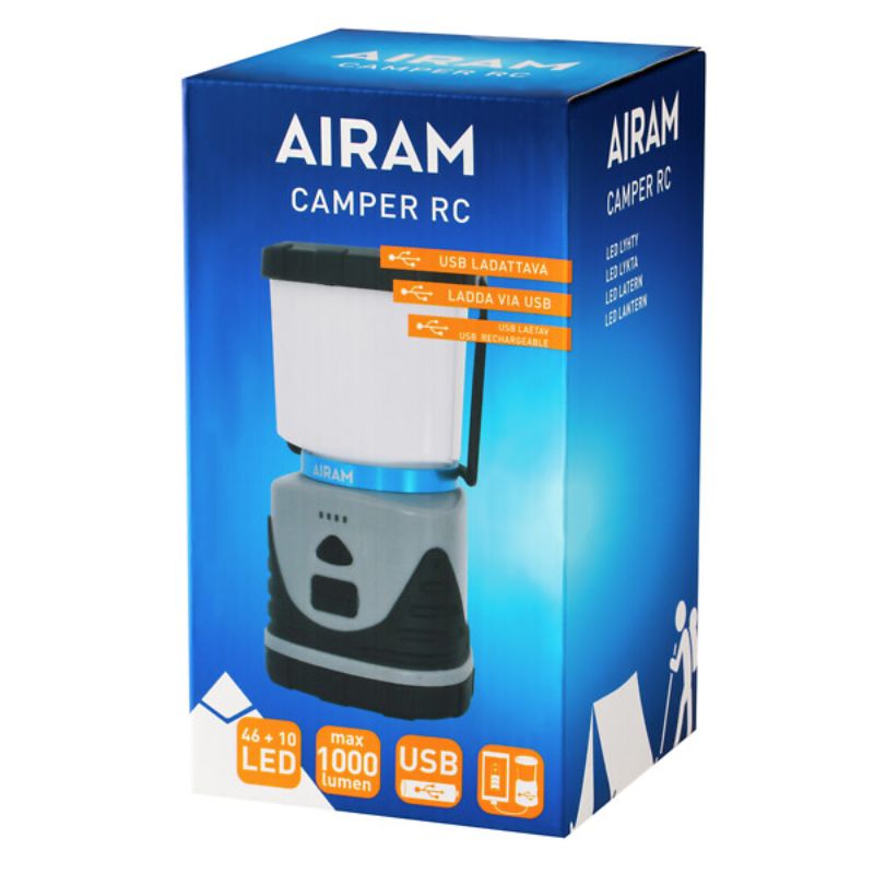 AIRAM CAMPER RC LYHTY 12W USB