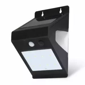 LUMIO LIGHTS SOLAR WGUARD MUSTA LEDSEINÄVALO