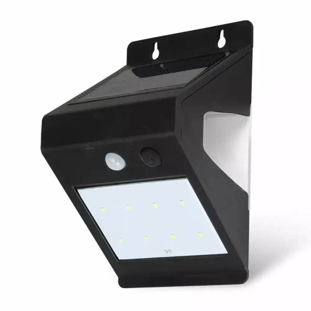 LUMIO LIGHTS SOLAR WGUARD MUSTA LEDSEINÄVALO