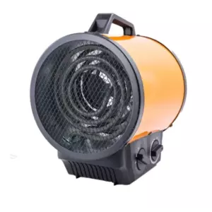 HARJU RAKENNUSLÄMMITIN 2KW PYÖREÄ METALLIA IPX4