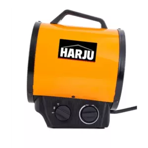 HARJU RAKENNUSLÄMMITIN 2KW PYÖREÄ METALLIA IPX4
