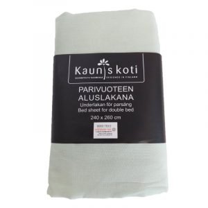ALUSLAKANA 240 X 260 CM LIGHT GREEN
