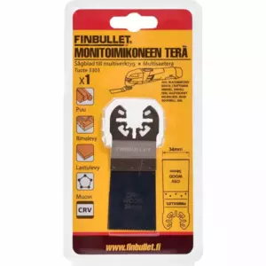 MONITOIMIKONEEN TERÄ CRV 34MM FINBULLET