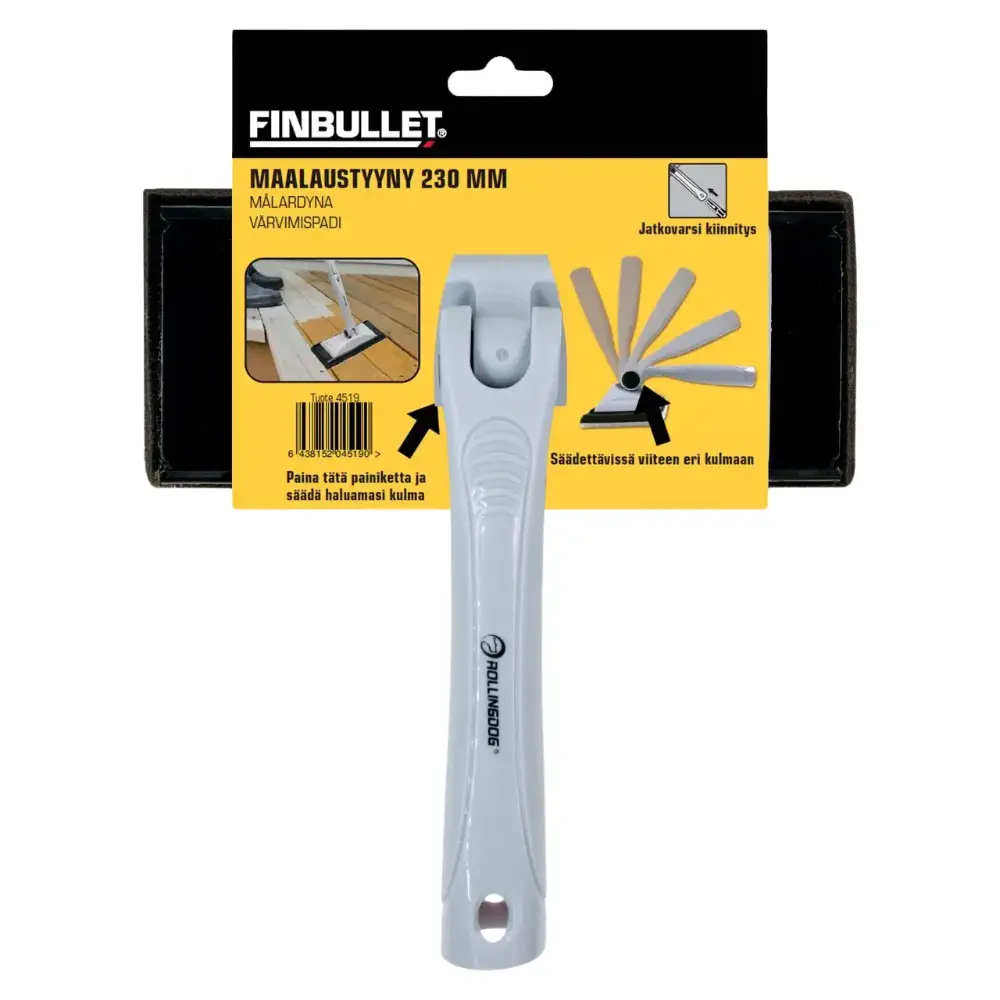 FINBULLET MAALAUSTYYNY 230MM SÄÄDETTÄVÄ