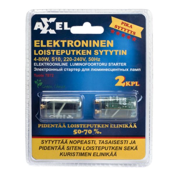 LOISTEPUTKEN SYTYTIN 2KPL S10