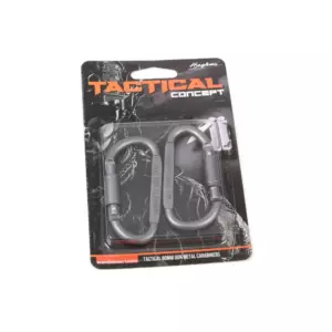 HAGHUS 80MM TAKTINEN KARABIINI 2KPL