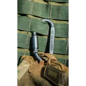 HAGHUS 80MM TAKTINEN KARABIINI 2KPL