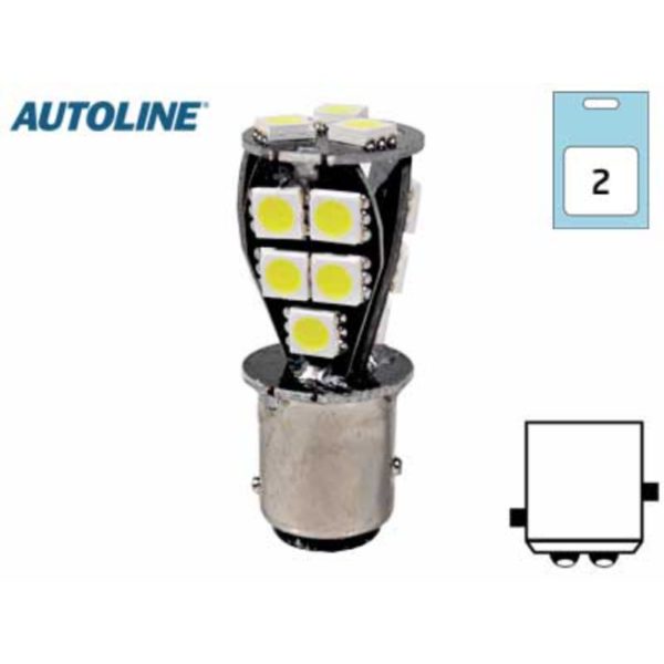 LED-POLTTIMOPARI 12V BAY15D 2.1/4.6W CANBUS12499