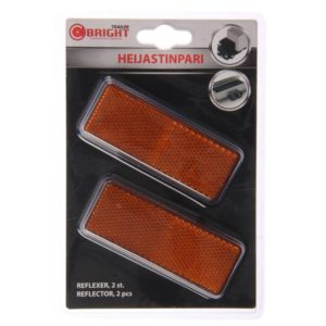 C-BRIGHT HEIJASTINPARI KELTAINEN. 96X38MM