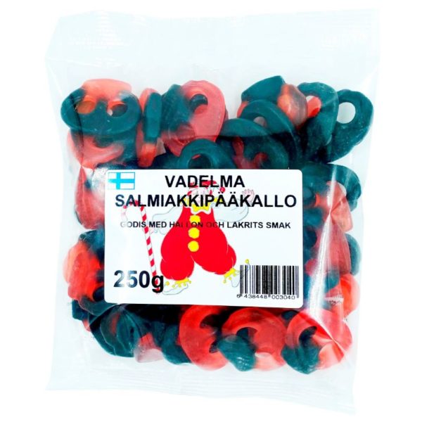 TIVOLI VADELMA SALMIAKKIPÄÄKALLIO 250 G