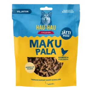 HAU-HAU CHAMPION VILJATON MAKUPALA KANA-PUOLUKKA 500G