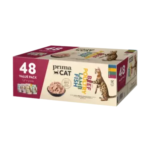 PRIMA CAT CLASSIC VALUE PACK KASTIKELAJITELMA 48X85G