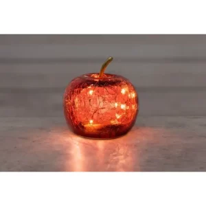 FINNLUMOR LED-OMENA 10 CM PUNAINEN