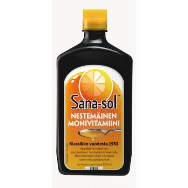 SANA-SOL MONIVITAMIININESTE 250ML