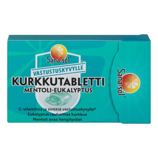 SANA-SOL KURKKUTABLETTI MENTHOL-EUCAL