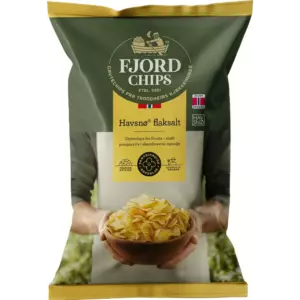 FJORDCHIPS FLAKSALT PERUNALASTU MERISUOLA 150G