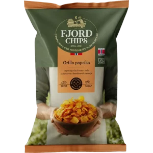 FJORDCHIPS GRILLATTU PAPRIKA 150G