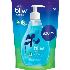 BLIW MUSTIKKA TÄYTTÖPUSSI NESTESAIPPUA 300ML