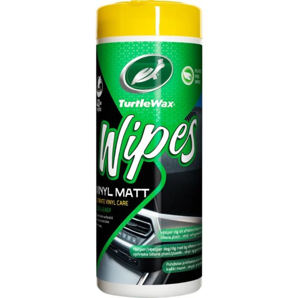 PUHDISTUSLIINA TURTLE WAX MATTA WIPES 40KPL