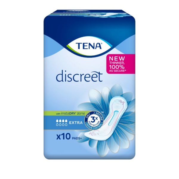 TENA DISCREET EXTRA 10 KPL INKONTESSISUOJA