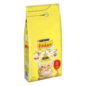 FRISKIES ADULT 2KG NAUTA,KANA,KASVIS KISSANRUOKA