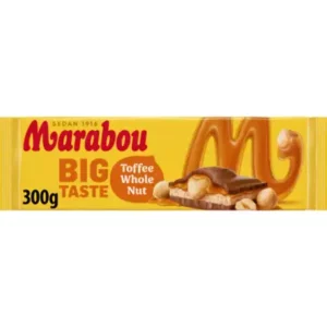 MARABOU BIGTASTE TOFFEE WHOLENUT 300G SUKLAALEVY