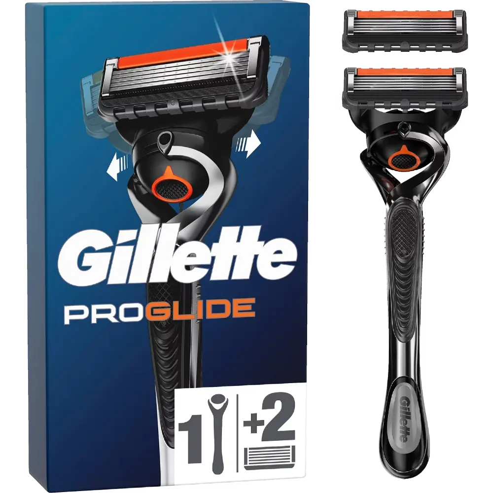 GILLETTE PROGLIDE PARTAHÖYLÄ+1 VAIHTOTERÄ