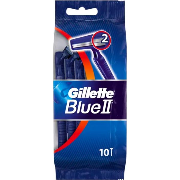 GILLETTE BLUE II 10KPL FIXED VARSITERÄT