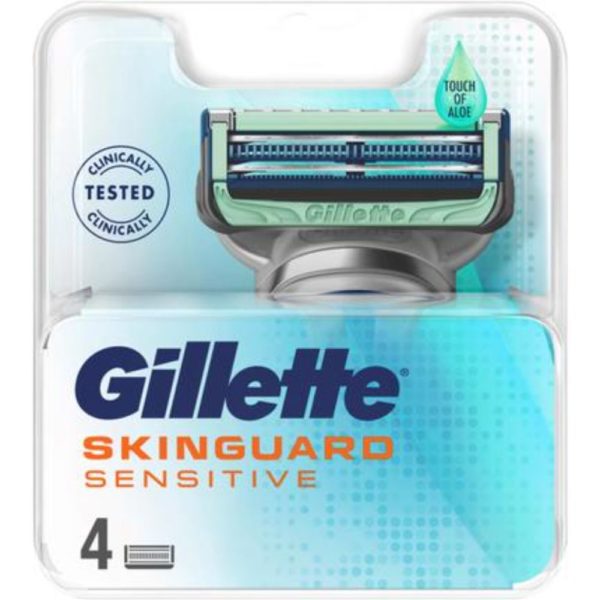 GILLETTE SKINGUARD SENSITIVE TERÄT 4KPL