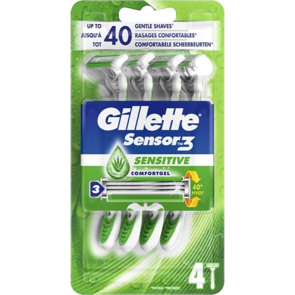 GILLETTE SENSOR3 SENSITIVE 4KPL