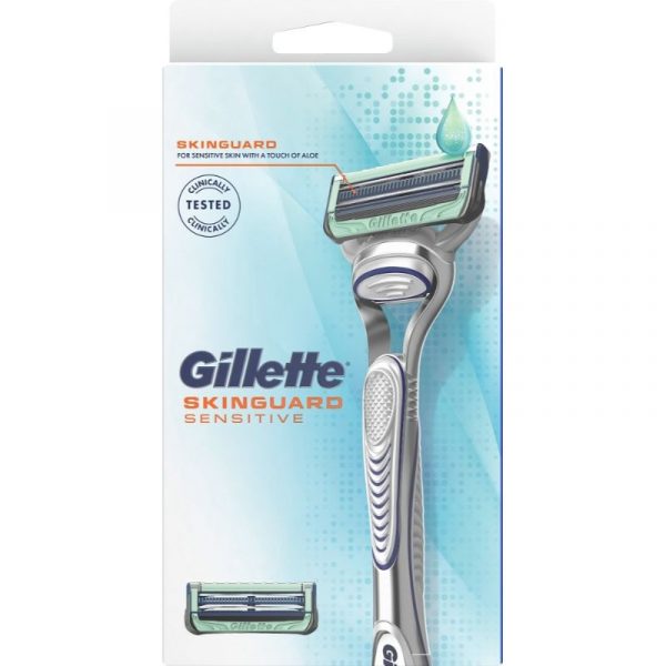 GILLETTE SKINGUARD SENSITIVE+2TERÄÄ