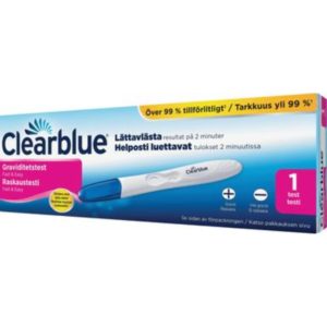 CLEARBLUE NOPEA JA HELPPO RASKAUSTESTI
