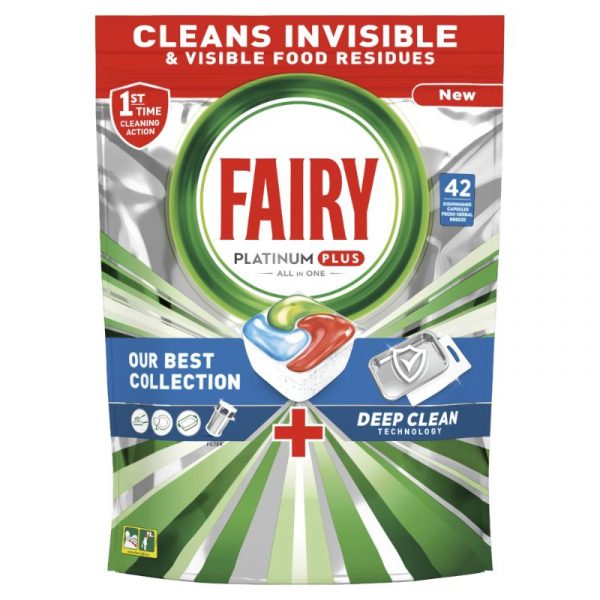 FAIRY PLATINUM DEEP CLEAN 42TBL