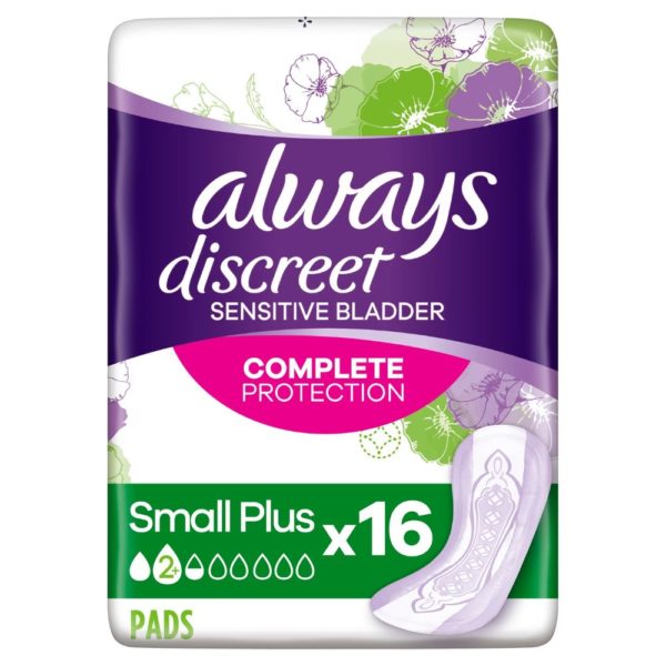 ALWAYS INKONTENSSISUOJA SMALL PLUS 16KPL