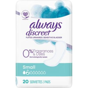 ALWAYS DISCREET SMALL 20KPL