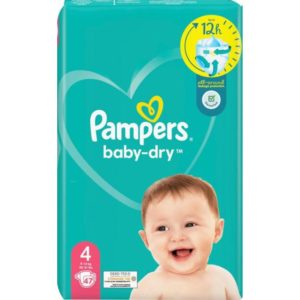 PAMPERS BABY DRY S4 47KPL