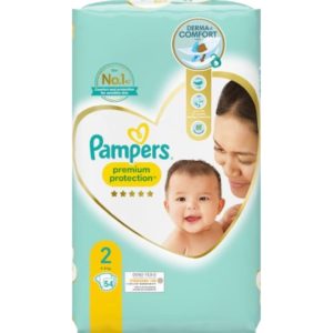 PAMPERS PROTECTION S2 4-8KG 54KPL