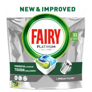 FAIRY PLATINUM 32KPL KONETISKITABLETTI