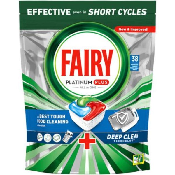 FAIRY DEEP CLEAN 38KPL KONETISKITABLETTI