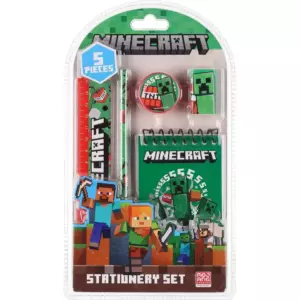 MINECRAFT KOULUTARVIKESETTI 5-OSAA