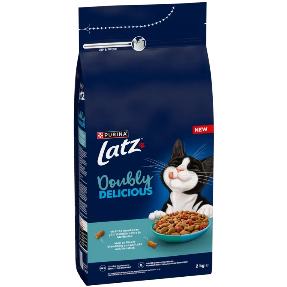 LATZ DOUBLY DELICIOUS KALAA KISSAN KUIVARUOKA 2KG