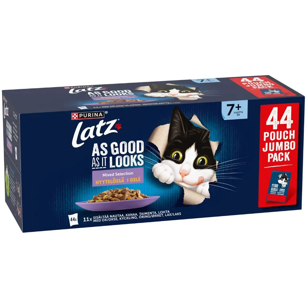 LATZ AGAIL SENIOR MIXED LAJITELMA HYYTELÖSSÄ44X85G