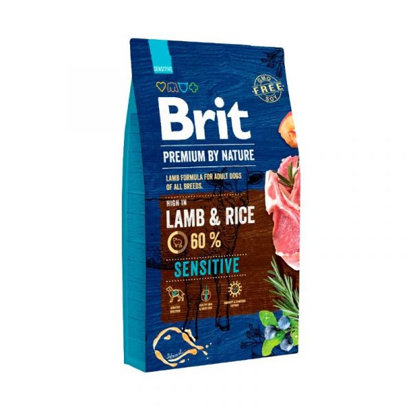 BRIT SENSITIVE LAMMAS 8KG