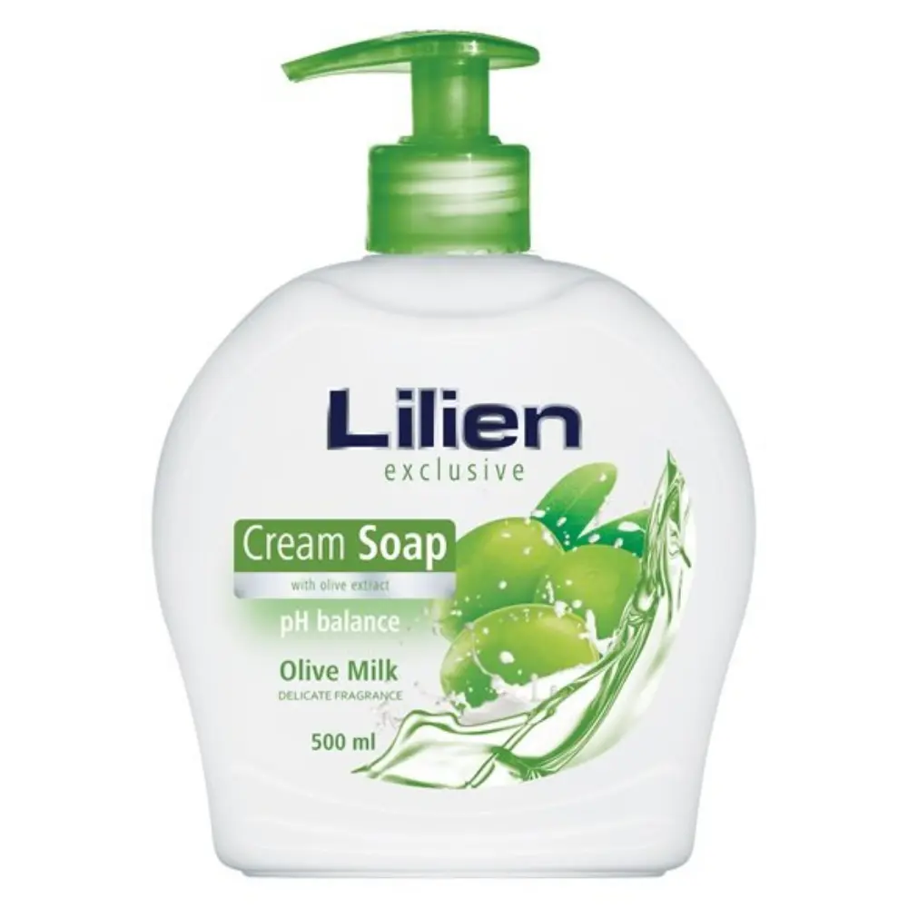 LILIEN PUMPPUSAIPPUA OLIVE MILK 500ML