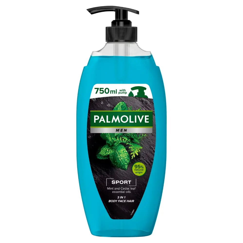 PALMOLIVE MEN SPORT SUIHKUSAIPPUA 750ML