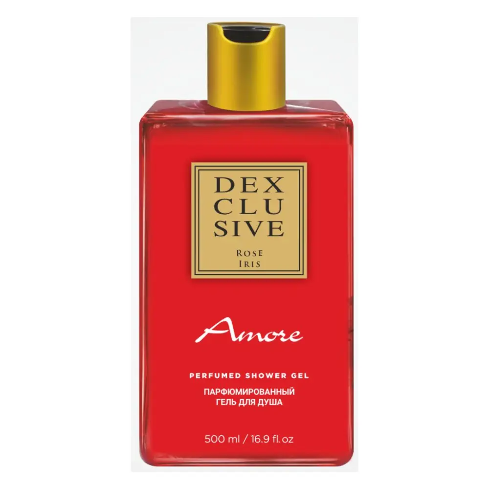 DEXCLUSIVE AMORE PARFYMOITU SUIHKUGEELI NAISILLE 500ML